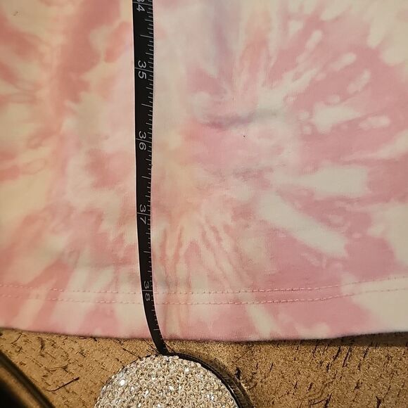 Pink Tie-Dye Maxi Dress Size S 7/8 - Picture 8 of 14